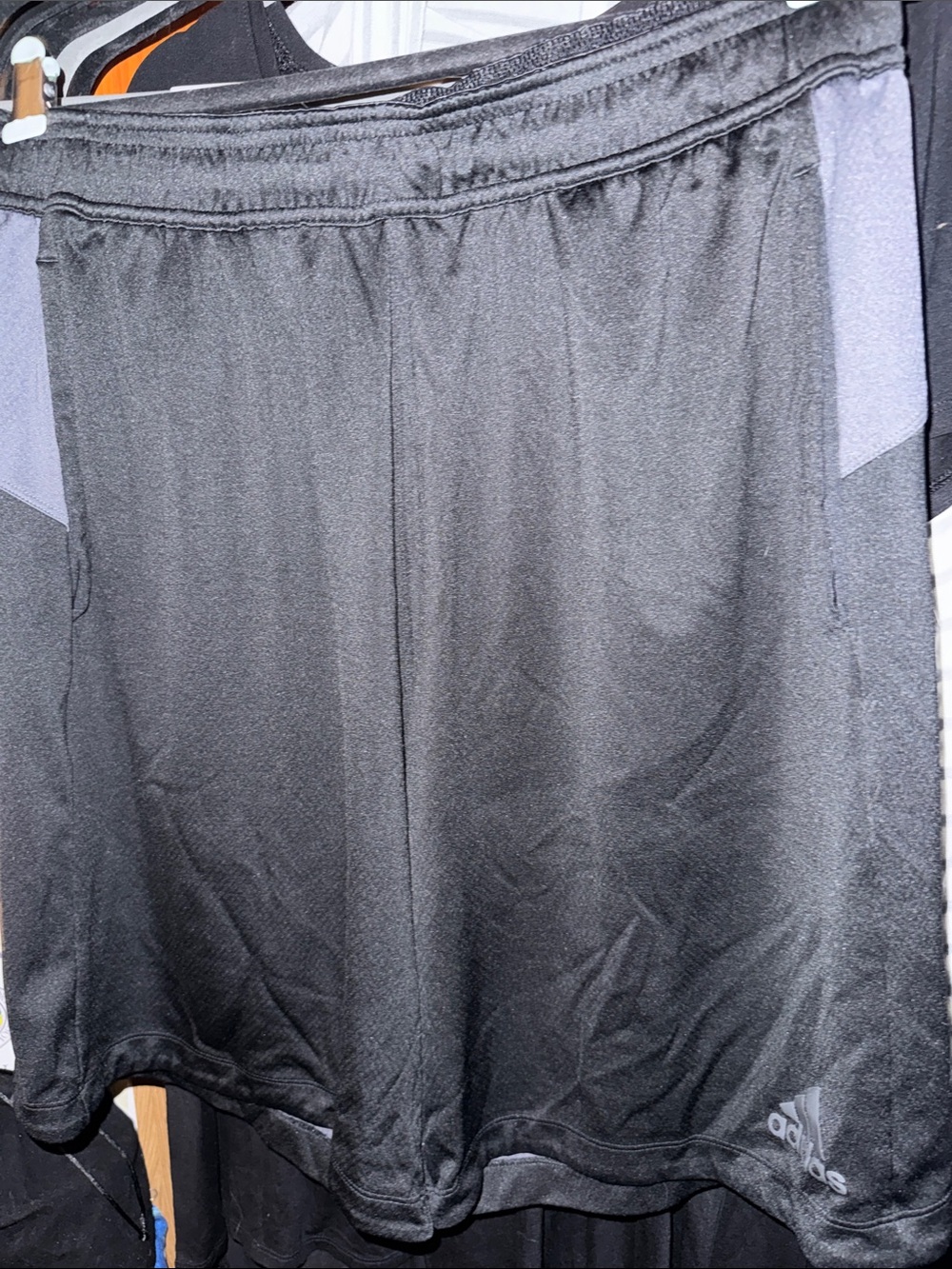 adidas Black Men’s Athletic Shorts size Large